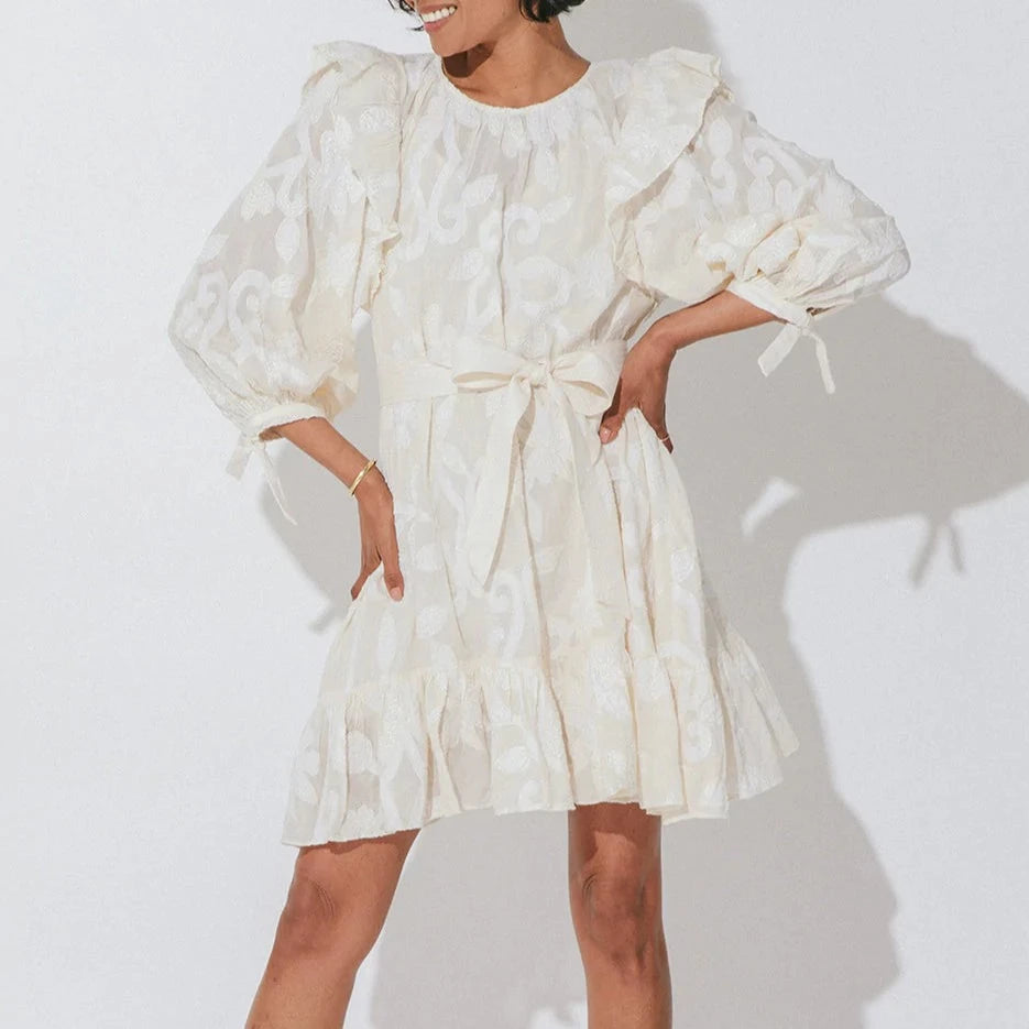 Cleobella Alana Mini Dress - White Cleobella Alana Mini Dress - White