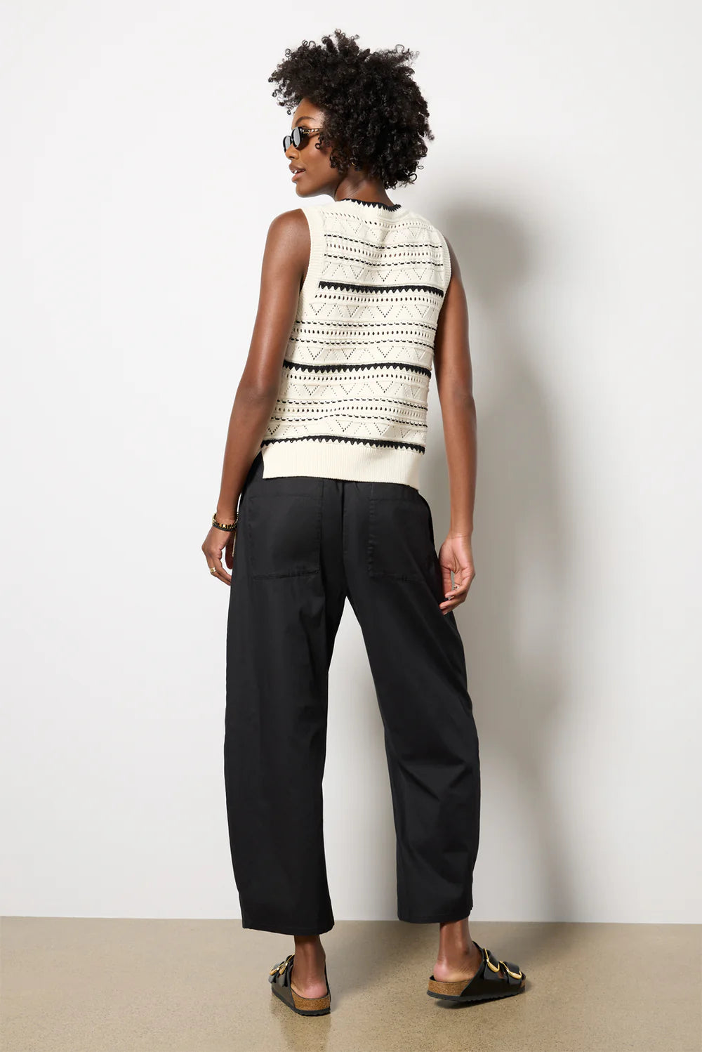 Pistola Theo Drawstring Poplin Pant | Estella Boutique