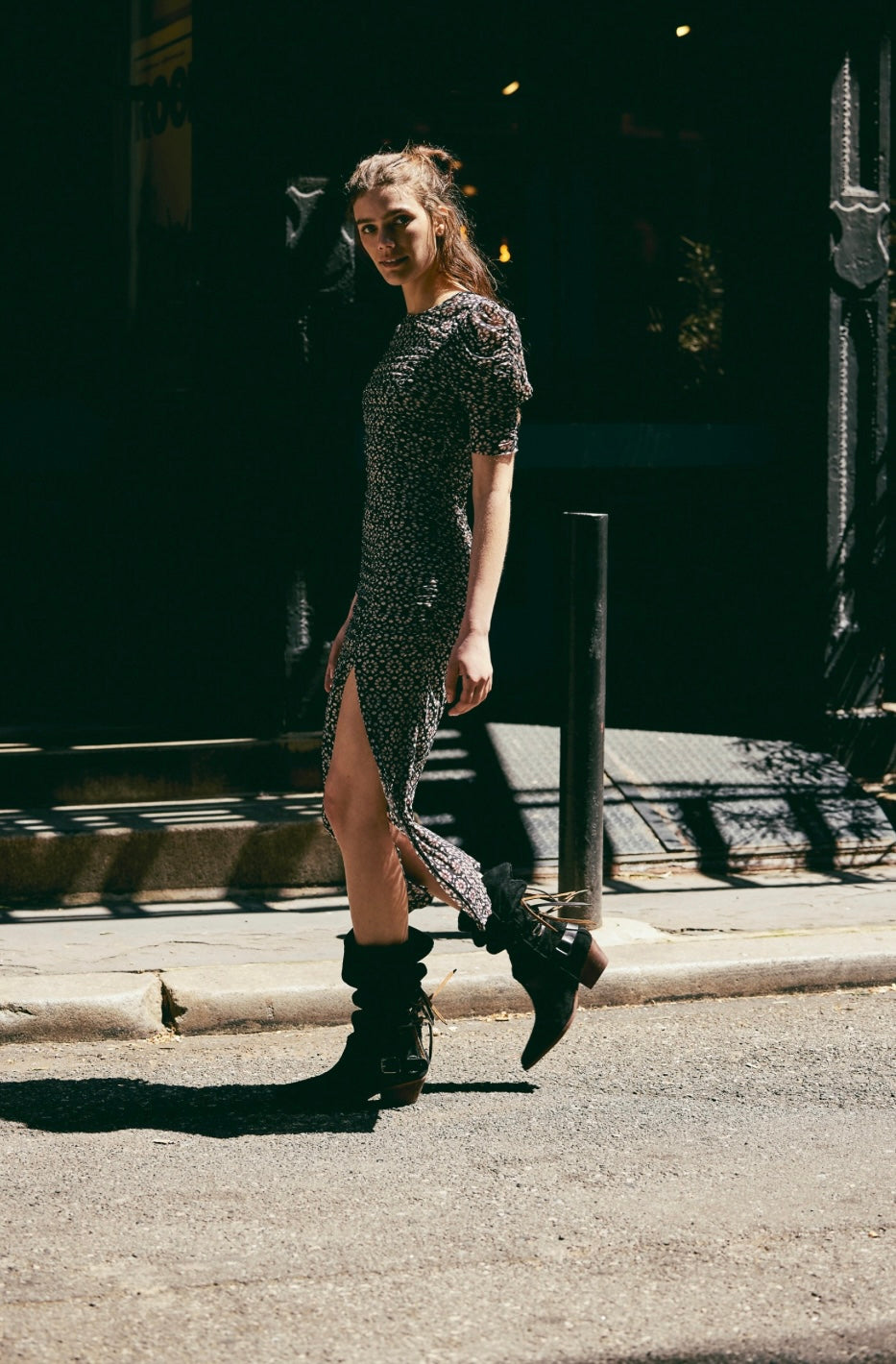 Free People Brielle Midi Dress | Estella Boutique Free People Brielle Midi Dress | Estella Boutique