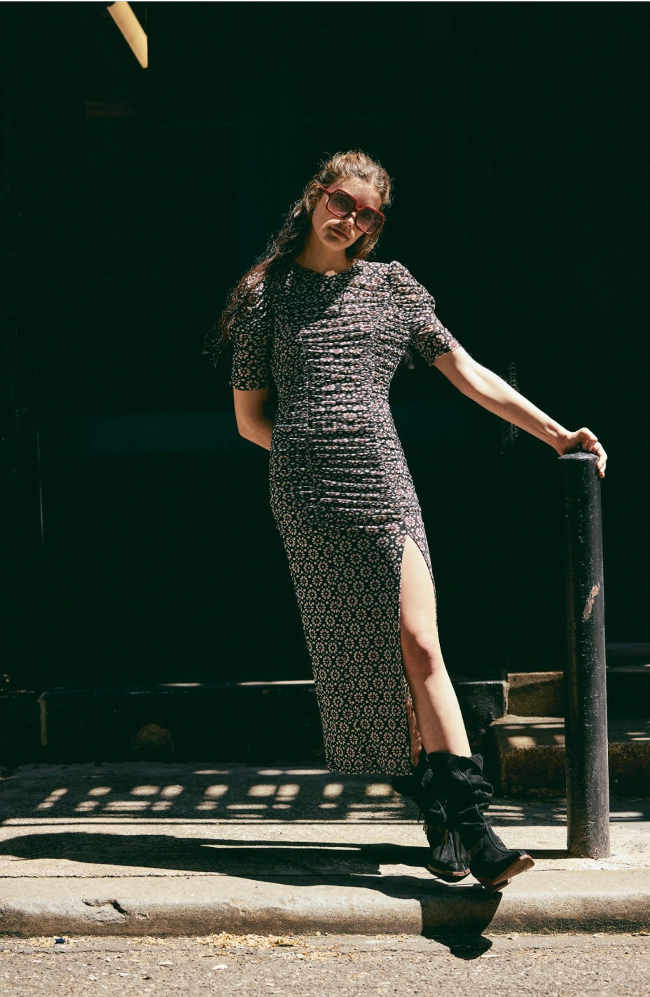 Free People Brielle Midi Dress
