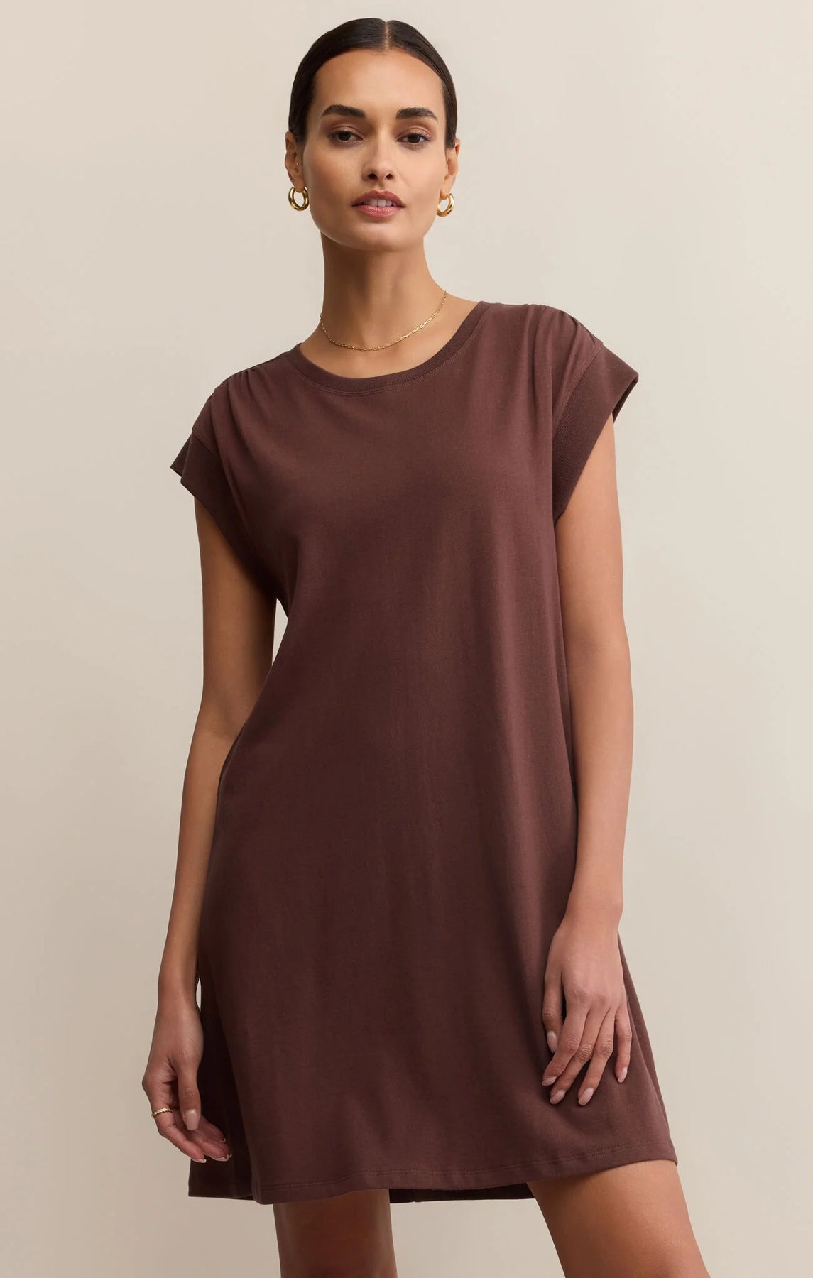 Z Supply Routine Shift Mini Dress | Estella Boutique Z Supply Routine Shift Mini Dress | Estella Boutique