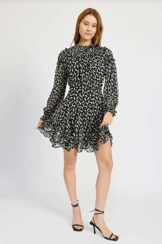 en Saison Genevieve Mini Dress Extra Small